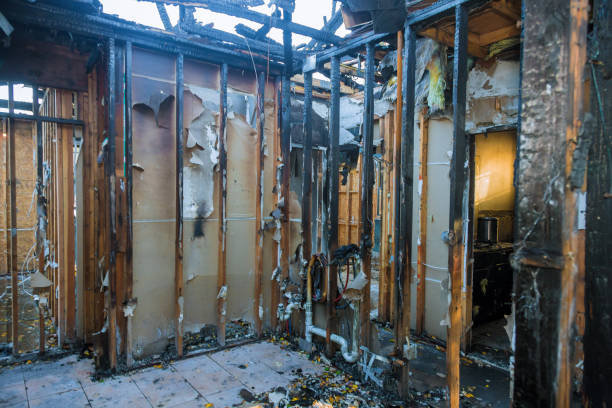 Professional Fire Damage Removal technician working in Stateburg, SC